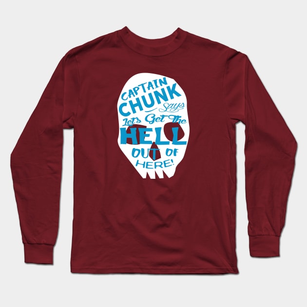 Chunk! Long Sleeve T-Shirt by HIDENbehindAroc